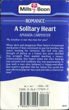 A Solitary Heart. Amanda Carpenter ( )