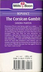 The Corsican Gambit. Sandra Marton ( )